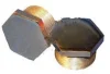 (image for) Top stanchion plugs, Norton SRH (pr) polished stainless steel