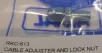(image for) Amal, cable adjuster and lock nut