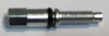 (image for) Amal, throttle adjustment (stop) screw, extended, concentric Mk1 Mk2