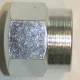(image for) Nut, axle spindle, Norton domed, stainless
