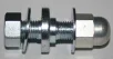 (image for) Bolt and Nuts, domed, Norton front guard to front stand (ass)