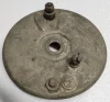 (image for) Brake plate, Norton, front, steel, LRH 1947-1950 (U) #2