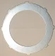 (image for) Clutch plate, plain steel, BSA A and B series, Gold Star