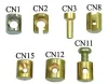 (image for) Nipple, cable, barrel 8mm, solder type,ea