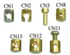 (image for) Nipple, cable, barrel 3/8 inch, solder type,ea
