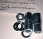 (image for) Nuts, cylinder head barrel nuts, Norton early twins (set)