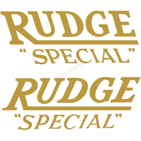 (image for) Decal, Rudge Special, ea, vinyl