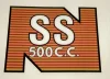 (image for) Decal, Norton, SS 500cc