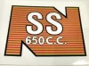 (image for) Decal, Norton, SS 650cc
