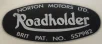 (image for) Decal, Roadholder front forks, Norton LRH (ea)