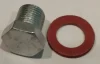 (image for) Drain plug and washer, Norton post 1948 1/8 BSP