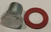 (image for) Drain plug and washer, Norton post 1948 1/8 BSP