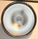 (image for) Headlight reflector + flat glass, assembly,Lucas style, 6 in