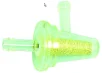 (image for) Fuel filter, in line, Visu, long slim-line, 90 deg 1/4inch