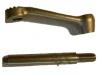 (image for) Footrest hanger and spindle, Norton, left hand side