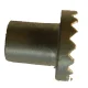 (image for) Footrest hanger serration, Norton Featherbed, right hand side