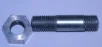 (image for) Stud + nut + w , fork crown main tube clamping, Norton SRH (set)