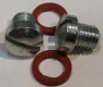 (image for) Plug (screw), fork end, drain, Norton ZP(pr)
