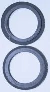 (image for) Fork rubber, top cover, Norton LRH (pr)