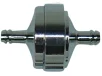 (image for) Fuel filter, in line, alloy fat,1/4inch, cleanable
