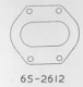 (image for) Gasket, crankcase scavenge cover, BSA (set 2)