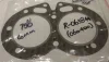 (image for) Gasket, cylinder head, Norton twin 750 no spigot Atlas and Commando, eyeletted