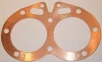 (image for) Gasket, cylinder head, Norton twin 750 no spigot Atlas and Commando, copper