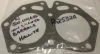 (image for) Gasket, cylinder head, Norton twin 500-650 no spigots, Hallite