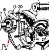 (image for) Gasket, gearbox inner cover, Norton laydown AU