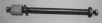 (image for) Gearbox bottom mounting bolt set, Norton (shaped)