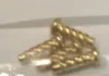 (image for) Badge pins (rivets), for Norton LRH badge, brass set 4