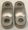 (image for) Handlebar mounting clip, Norton grey (pr)