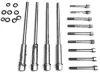 (image for) Head, barrel, crankcase stud set, Norton OHV alloy head