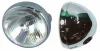(image for) Headlight, 7inch, chromed, semi-sealed beam H4 type