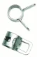 (image for) Fuel pipe hose clip, 8mm dia (pr)