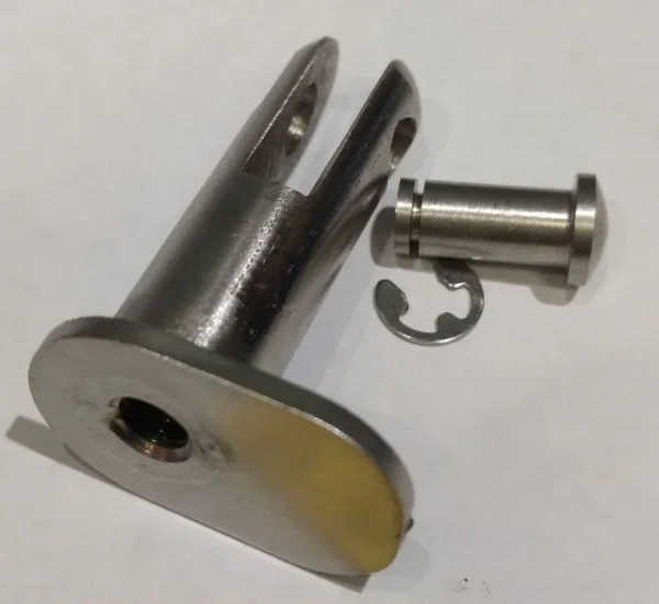 (image for) Brake pedal, rear jaw joint + pin + clip,Norton fbed ss