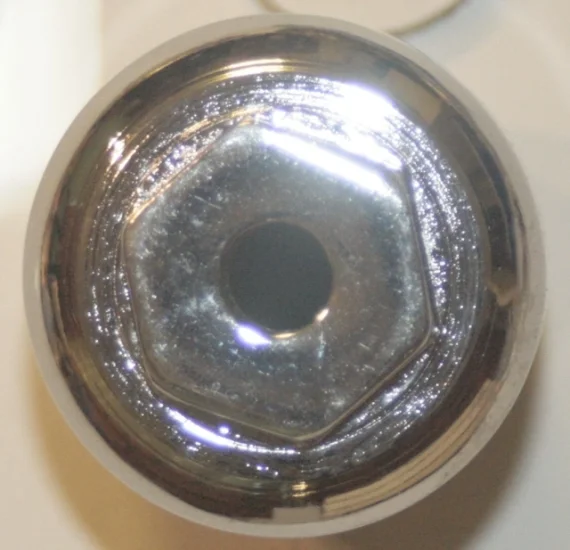 (image for) Nut and sleeve, steering column, tele forks, BSA (ea)
