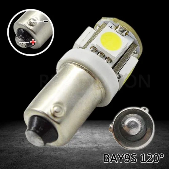 (image for) Bulb, Instrument / pilot, 6v LED, BAy9s, bayonet pair