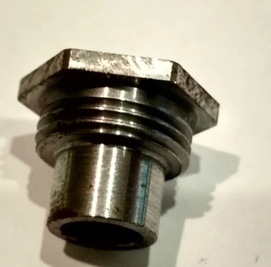 (image for) Bush, timing cover oil feed, Norton single