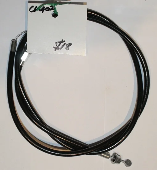 (image for) Cable, throttle, Amal, mid adjuster, top (throttle ferrule, Aust