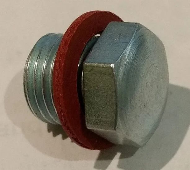 (image for) Drain plug +w, Norton brazed frame + early featherbed ea ss