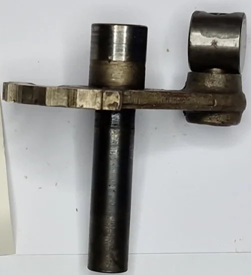 (image for) Gearbox, ratchet plate with spindle + knuckle pin+head, Norton laydown gearbox (U)