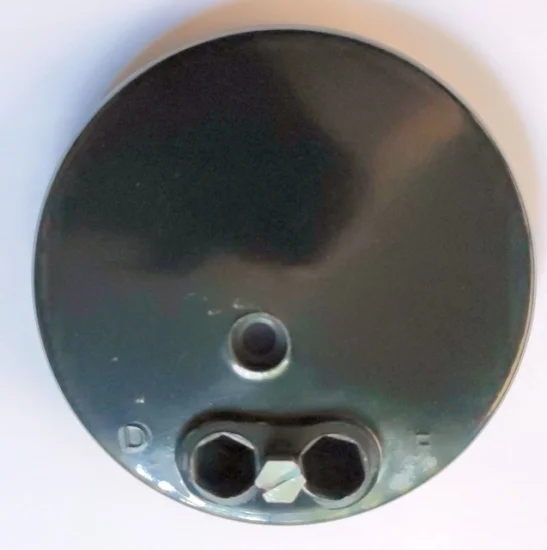 (image for) Generator end cover, offset hole, Lucas 200826 with clamp screw