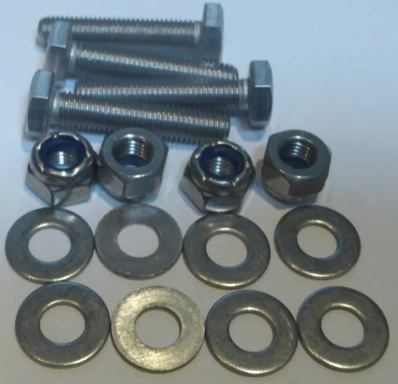 (image for) Grab rail clamp fixing kit, Norton Commando (set)