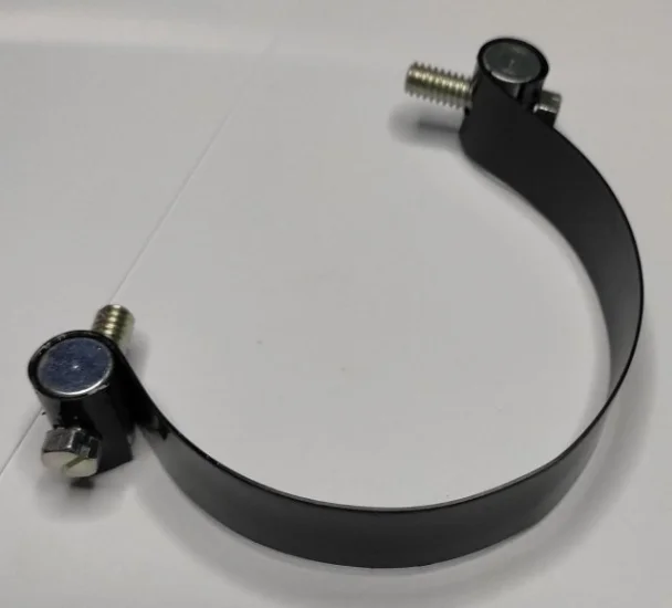 Magdyno dynamo securing strap + roller bushes and pins, Lucas