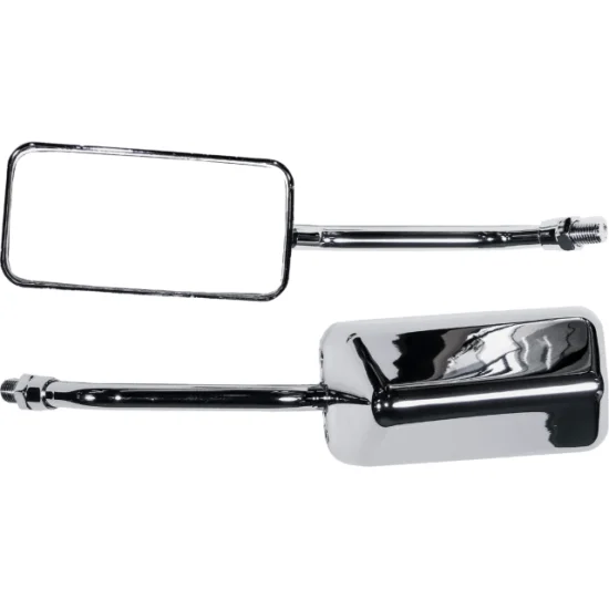 (image for) Mirror, universal rectangular, chrome (ea)
