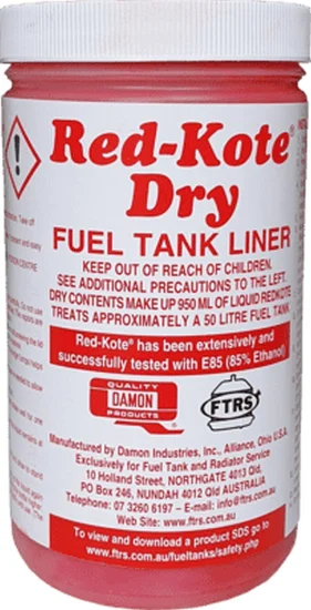 (image for) Red-Kote Dry, fuel tank sealer