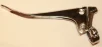(image for) Lever, brake, plain end, 7/8in 1inC, 107P, Doherty