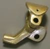 (image for) Levers, C only, mounting brackets, BSA M20, brass, 7/8 bar, (ea)