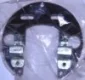 (image for) Generator carbon brush plate + spring, Lucas type 200738, 60W